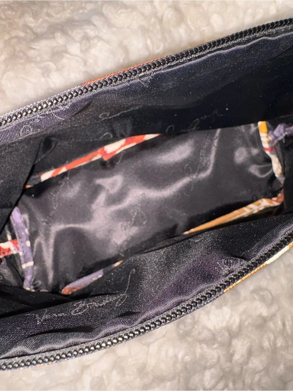 Vera Bradley Painted Feathers Cosmetic Bag